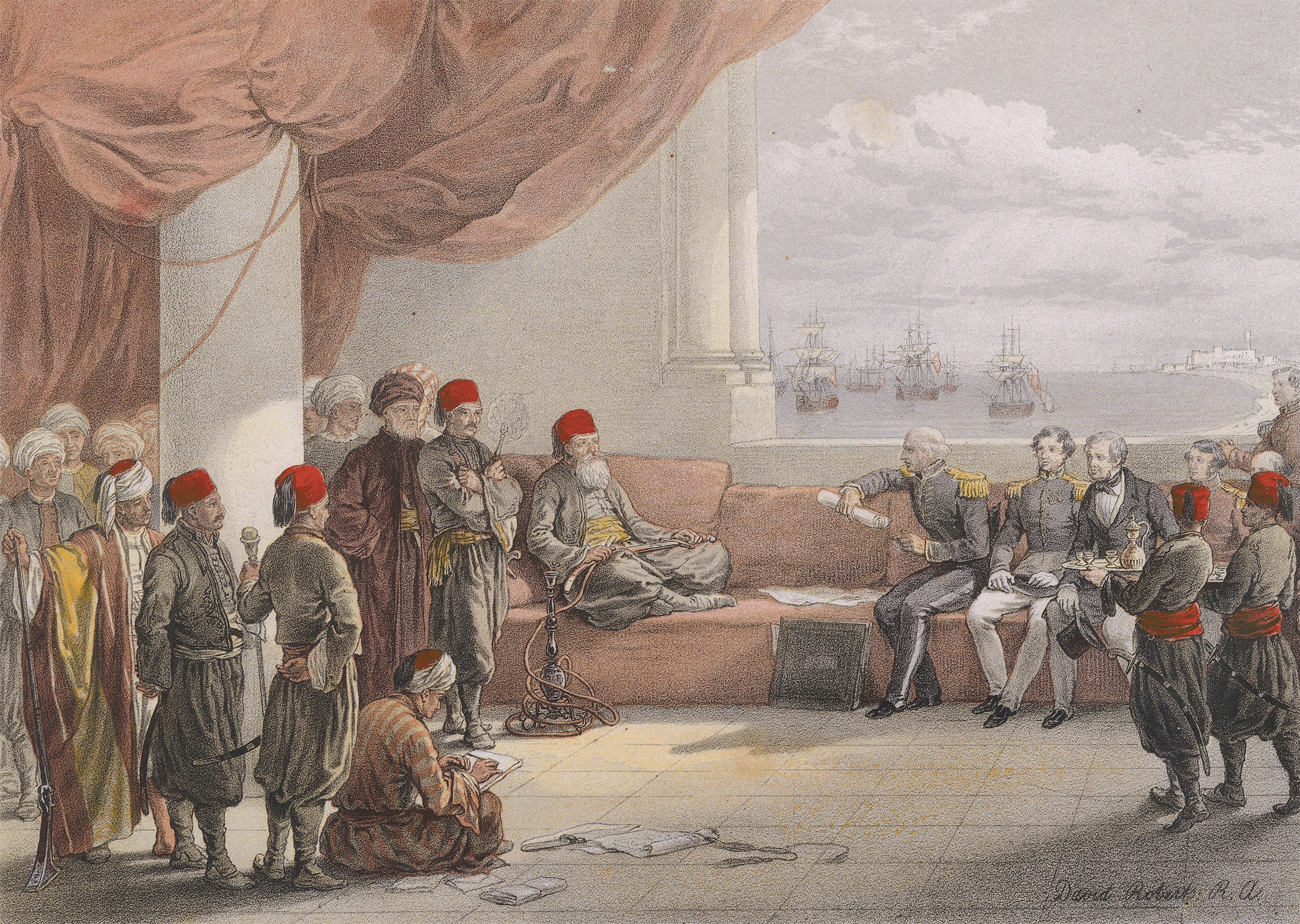 Interview with Mohamed Ali in his palace at Alexandria, 12 May 1839