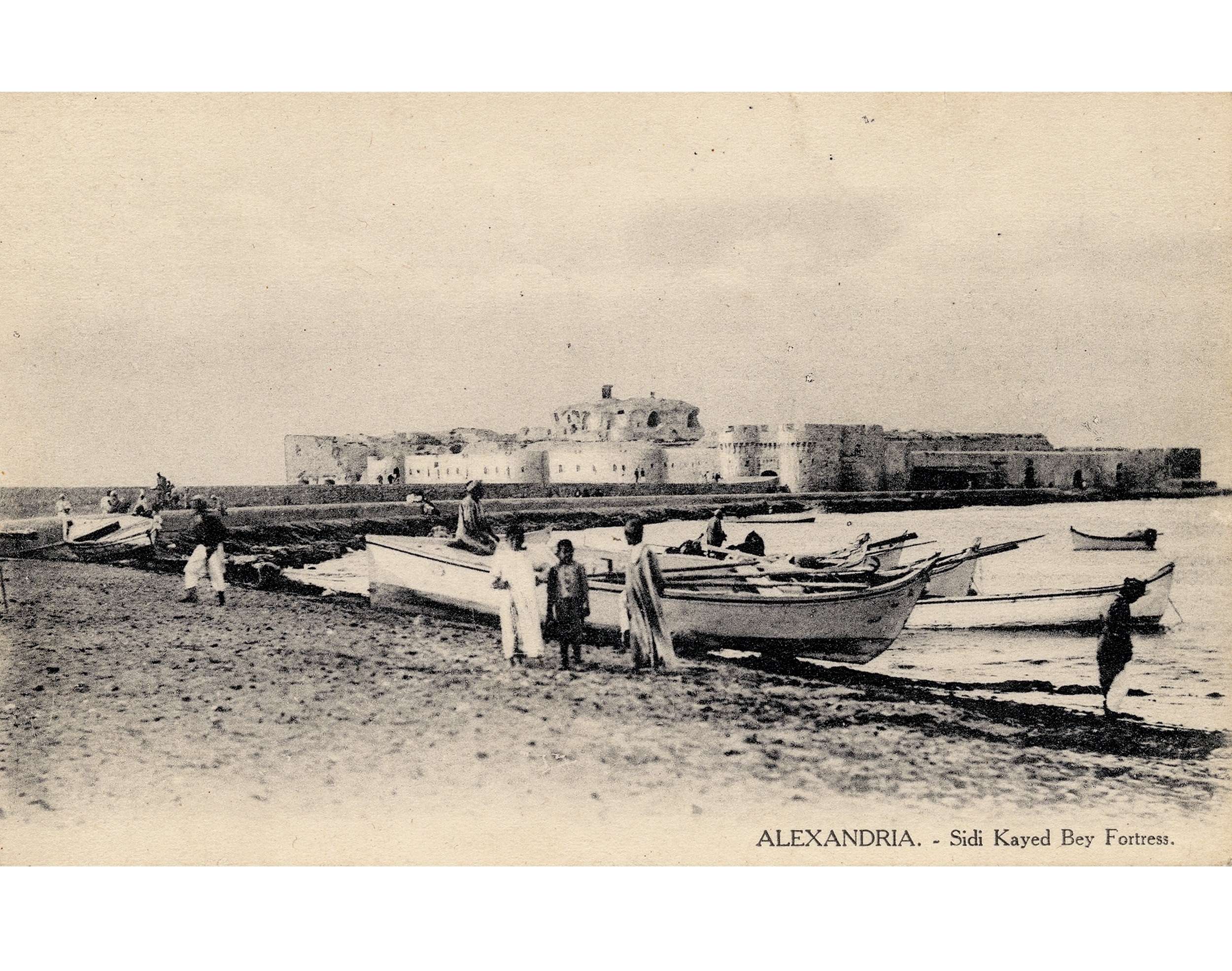 Qaitbay Fort after 1906
