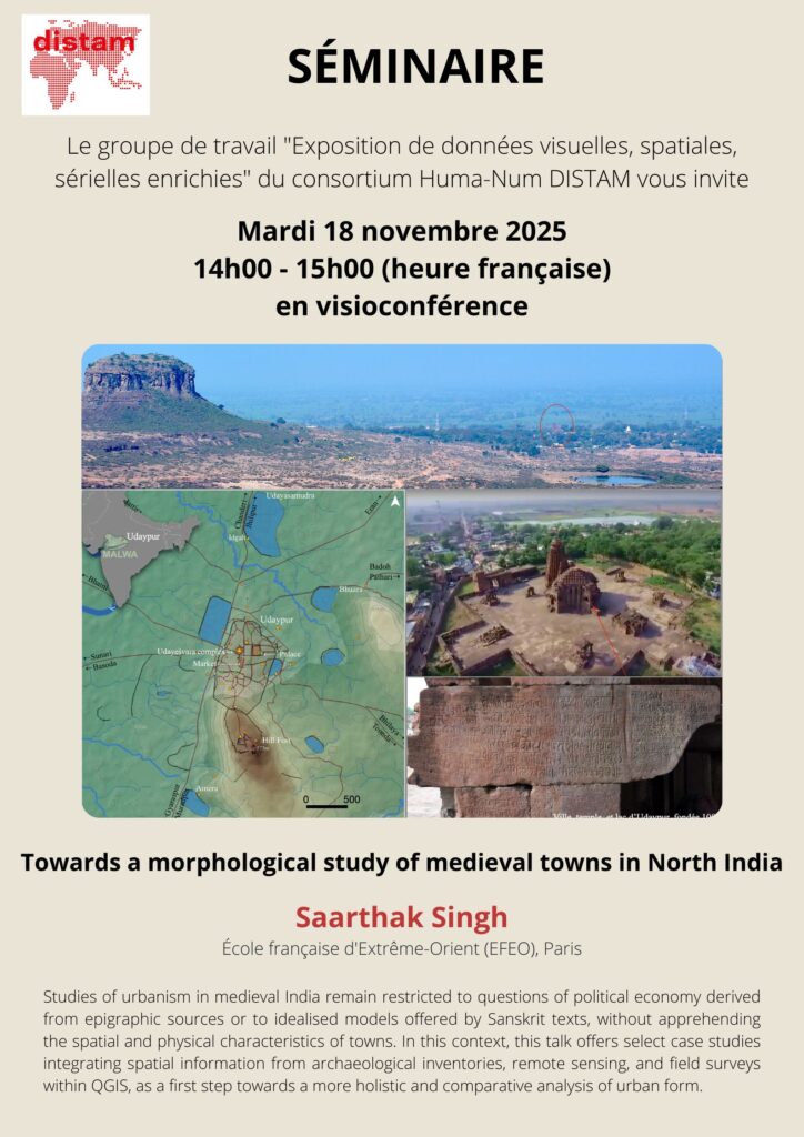 Studies of urbanism in medieval India remain restricted to questions of political economy derived from epigraphic sources or to idealised models offered by Sanskrit texts, without apprehending the spatial and physical characteristics of towns